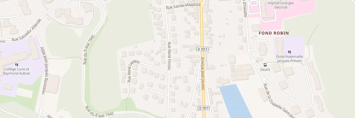 Plan du 45 Rue René Firmin à Pont-Sainte-Maxence