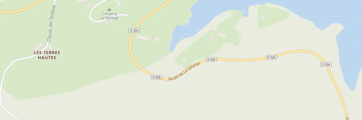 Plan du 881 Rte de la Salvetat à Anglès
