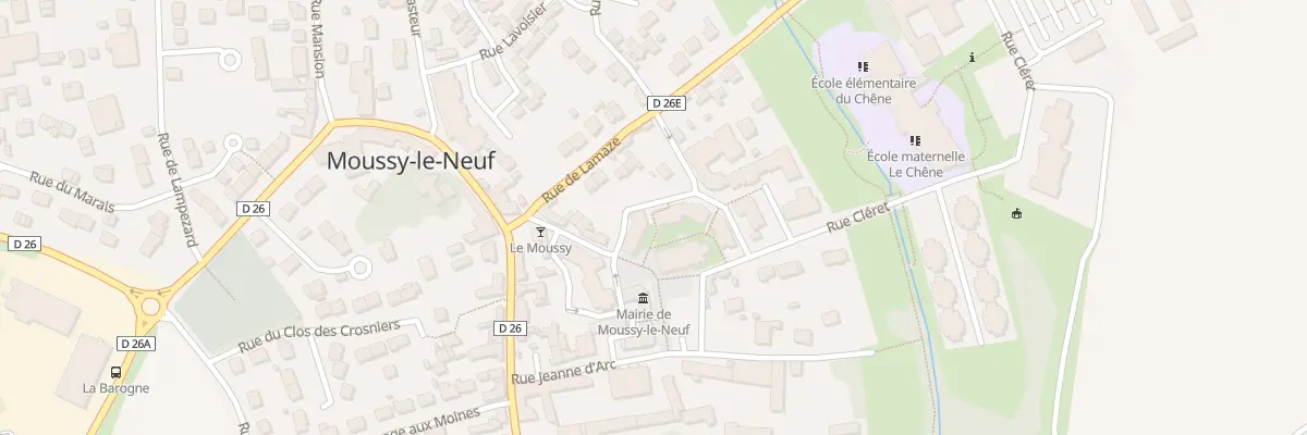 Plan du 16 Rue de l’Eglise à Moussy-le-Neuf