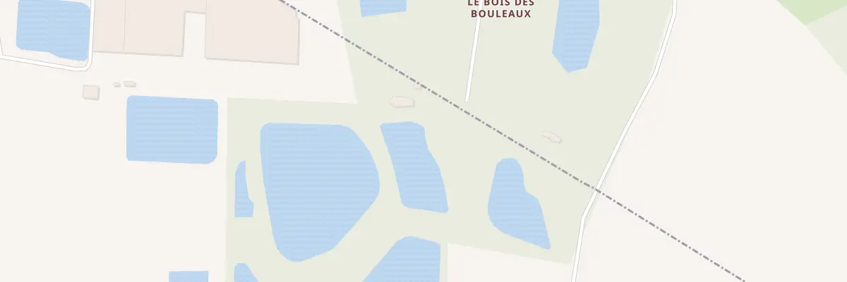 Plan du 5408 Bruyeres de l’Etang Neuf à Autry-le-Châtel