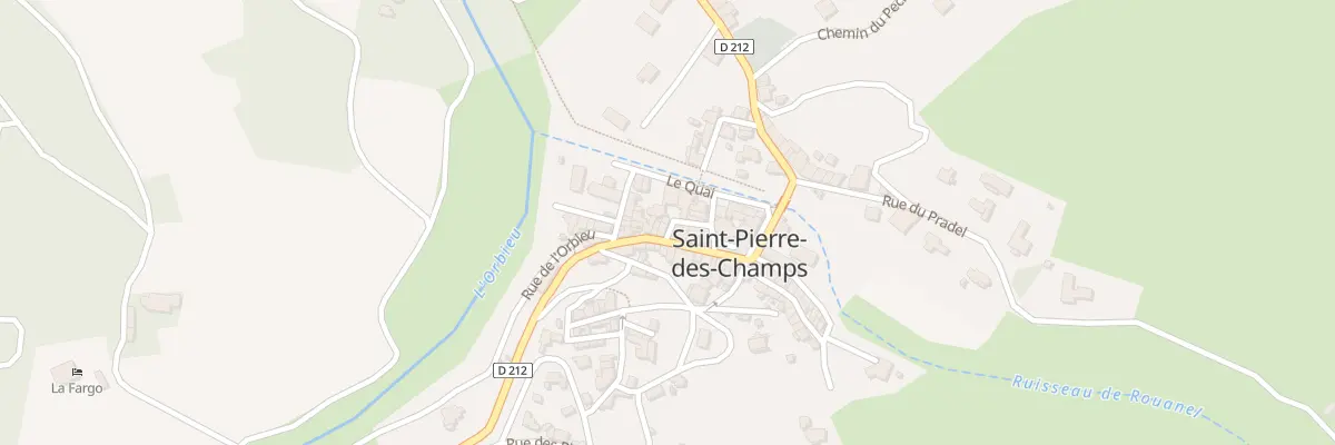 Plan du 95 Le Village à Saint-Pierre-des-Champs