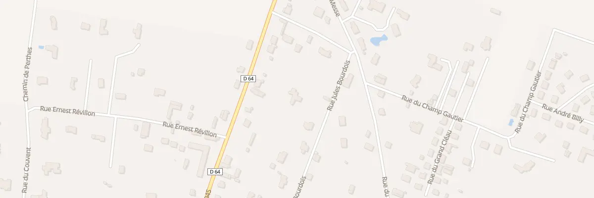 Plan du 11 Rue Jules Bourdois à Barbizon
