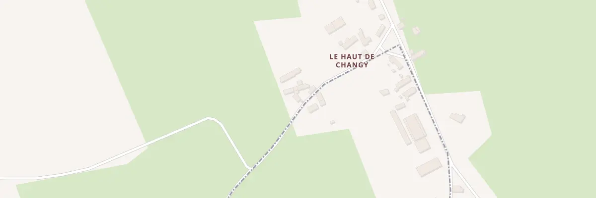 Plan du 268 Le Haut de Changy à Coust