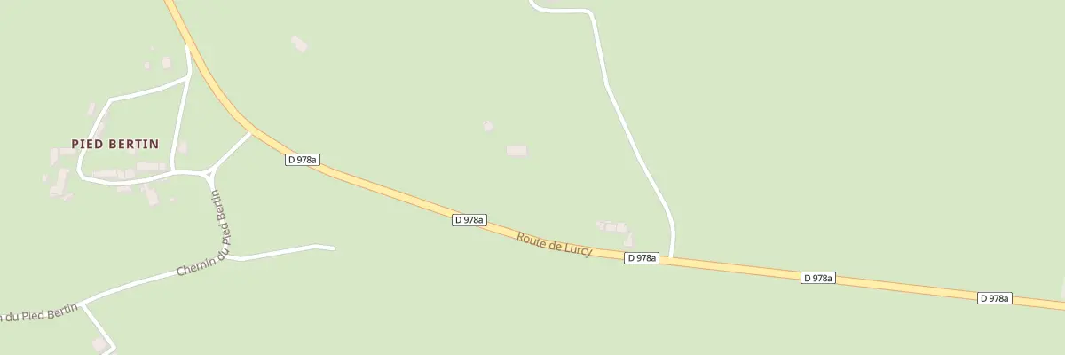 Plan du 9 Rte de Lurcy à Urçay