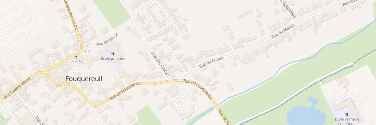 Plan du 17 Rue du Marais à Fouquereuil