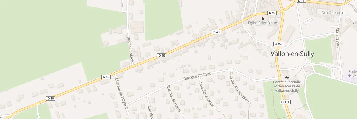 Plan du 31 Rue des Trois Freres Pasquier à Vallon-en-Sully