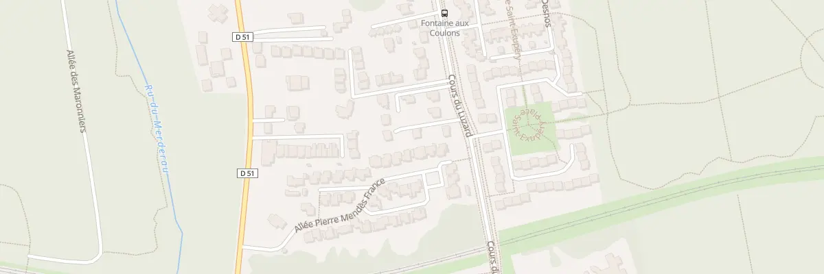 Plan du 32B Crs du Luzard à Champs-sur-Marne