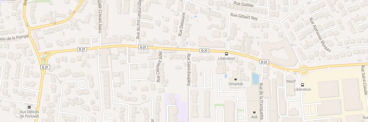 Plan du 42 Rue de la Libération à Pontault-Combault
