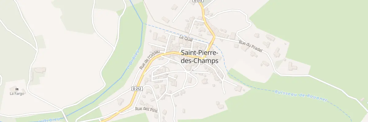Plan du 62 Le Village à Saint-Pierre-des-Champs