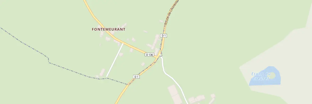 Plan du 118 Fontemeurant à Saint-Pierre-les-Étieux
