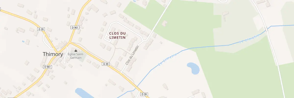 Plan du 6 Lot Le Clos du Limetin à Thimory