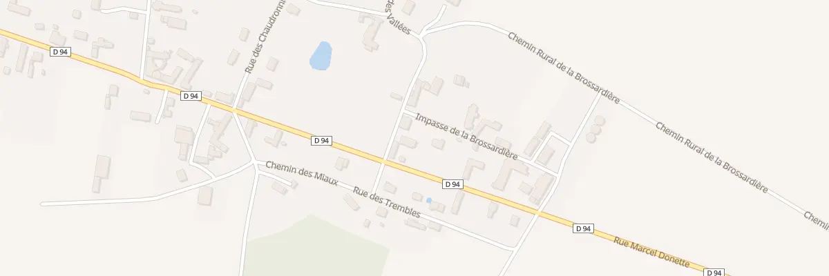 Plan du 8 Rte de Montargis à Mignerette