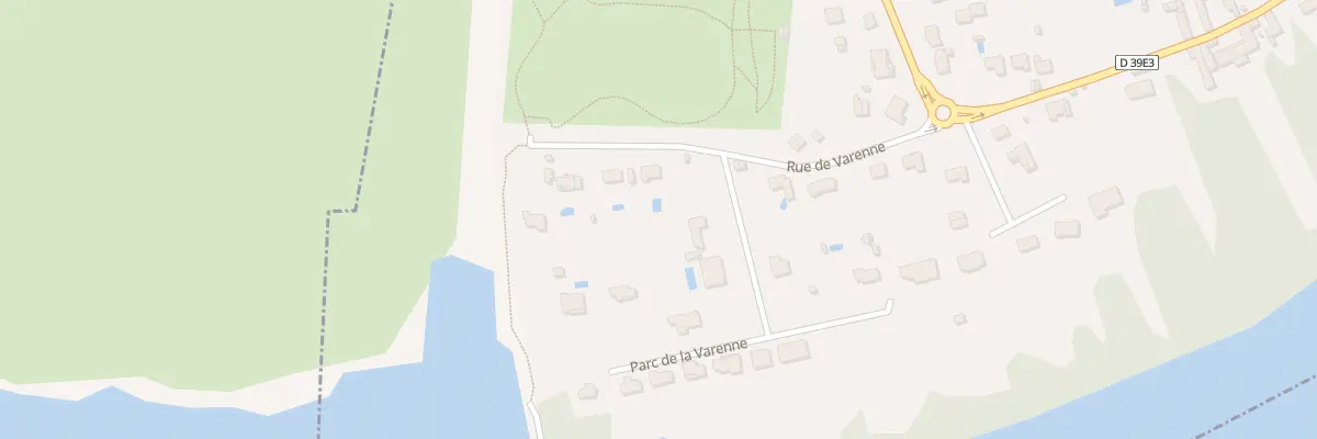 Plan du 9 Rue de la Varenne à Boissettes