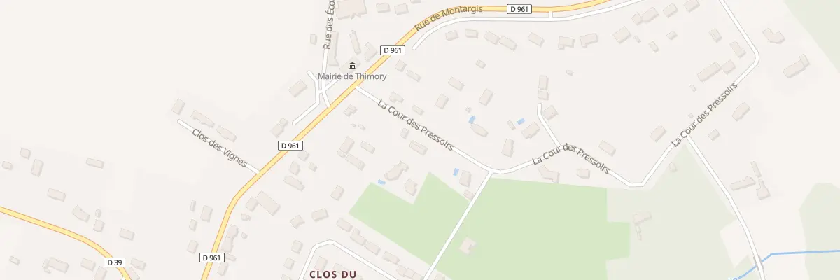 Plan du 53 La Cour des Pressoirs à Thimory