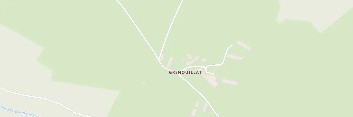 Plan du 5134 Grenouillat à Saint-Maurice-près-Pionsat