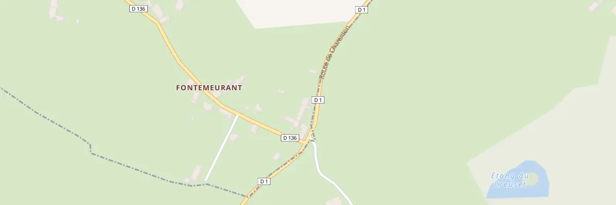 Plan du 66 Fontemeurant à Saint-Pierre-les-Étieux