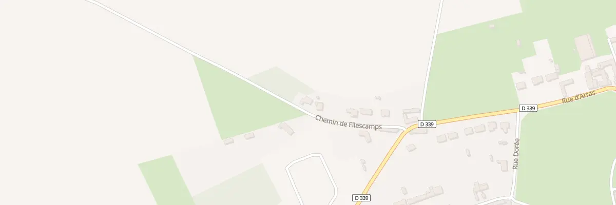 Plan du 6 Che de Filescamps à Habarcq