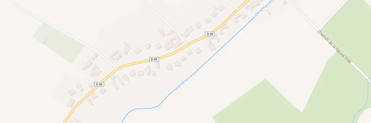 Plan du 771 Rue de Robecq à Calonne-sur-la-Lys