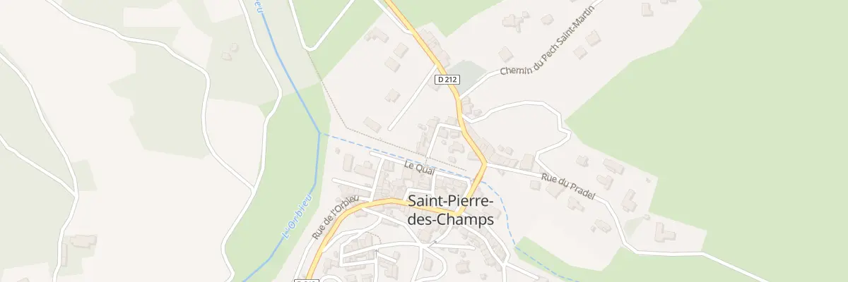Plan du 3 Rue du Roanel à Saint-Pierre-des-Champs