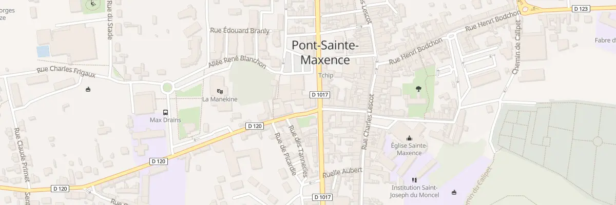 Plan du 2 Rue Louis Boilet à Pont-Sainte-Maxence