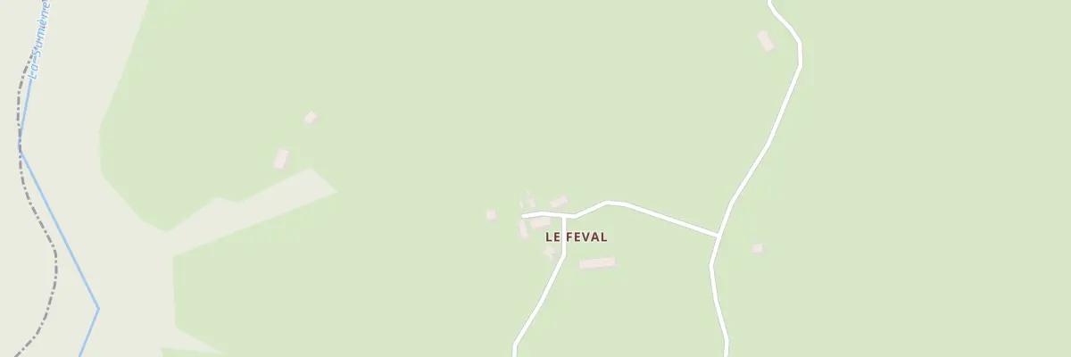 Plan du 6 Feval à Valette