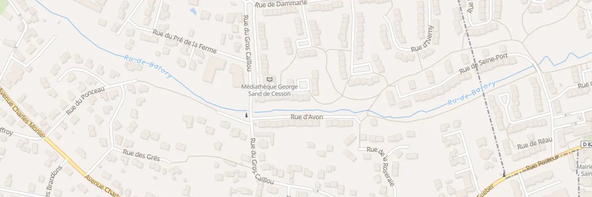 Plan du 7 Rue de Barbizon à Cesson