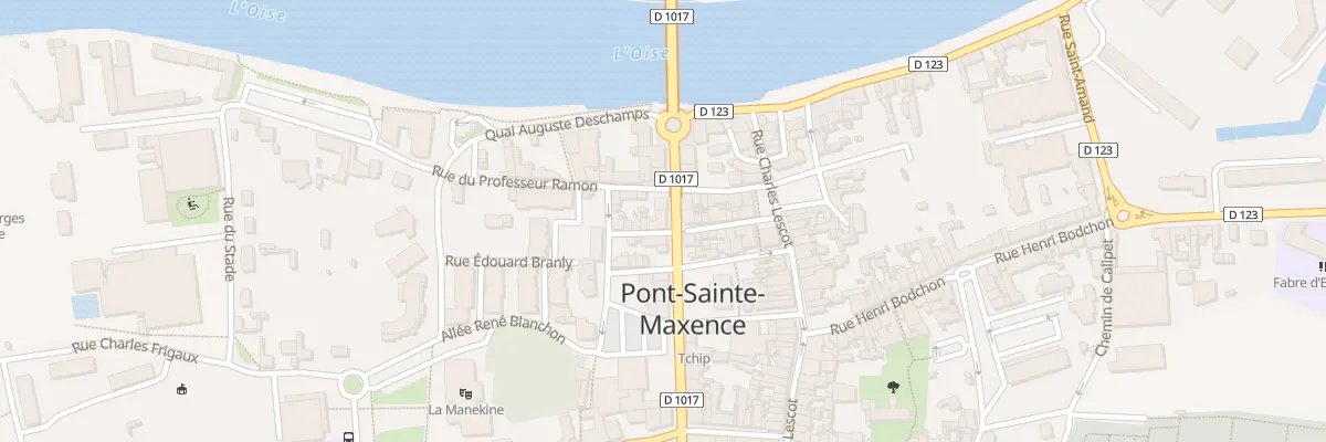 Plan du 12 Rue Perronet à Pont-Sainte-Maxence