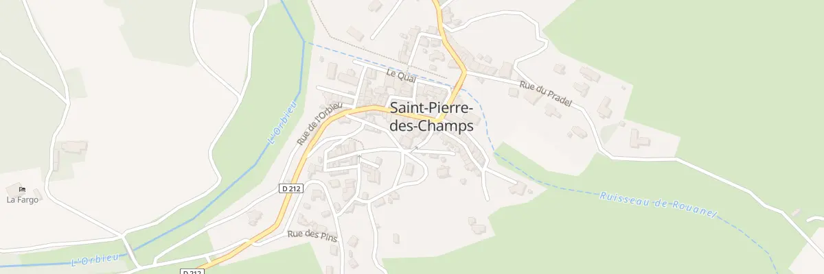 Plan du 5000F Rue du Roc à Saint-Pierre-des-Champs