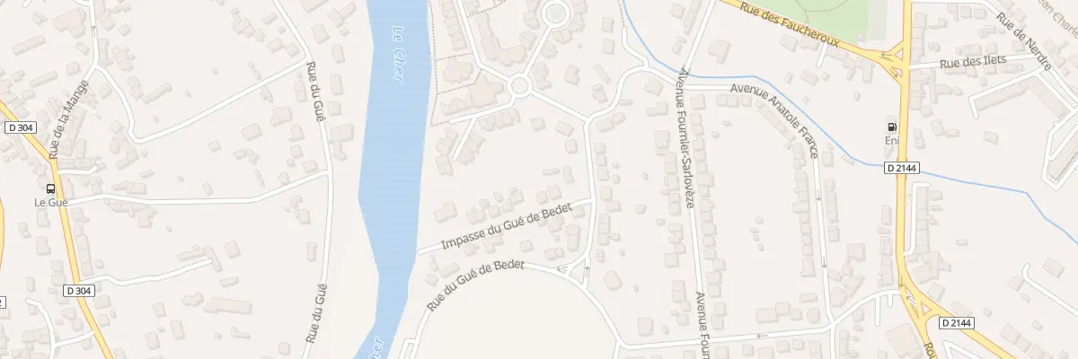 Plan du 4 Imp du Gué de Bedet à Montluçon