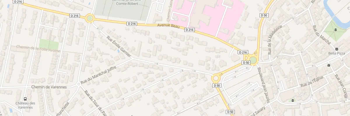 Plan du 18 Rue du Marechal Joffre à Brie-Comte-Robert