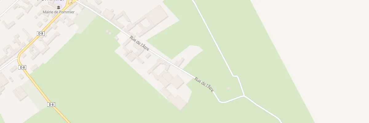 Plan du 5 Rue de l’Atre à Pommier