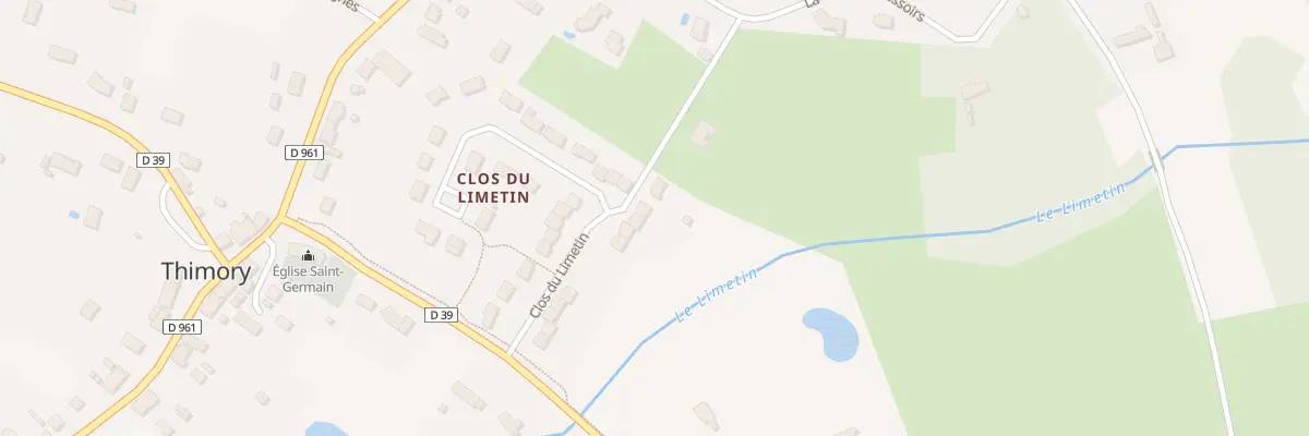 Plan du 9 Lot Le Clos du Limetin à Thimory