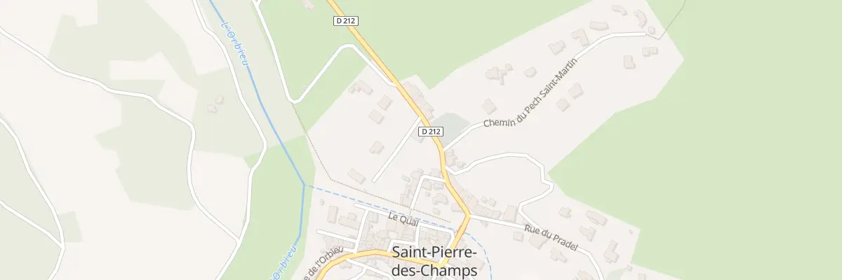 Plan du 105B Le Village à Saint-Pierre-des-Champs
