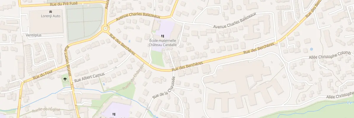 Plan du 27 Rue des Berchères à Pontault-Combault