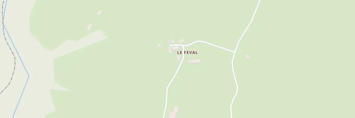 Plan du 5003 Feval à Valette