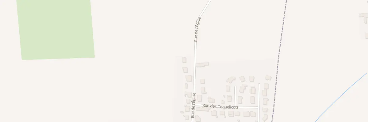 Plan du 311 Rue de l’Eglise à Pradelles