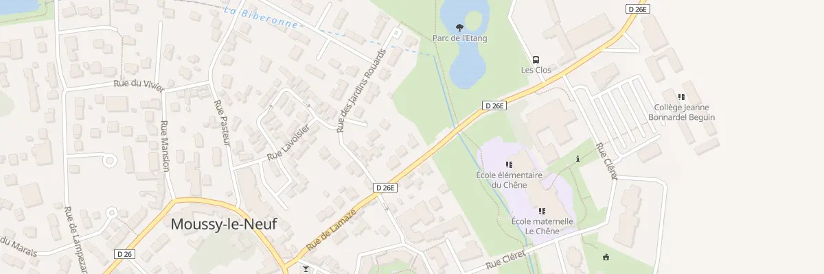 Plan du 19 Rue de Lamaze à Moussy-le-Neuf