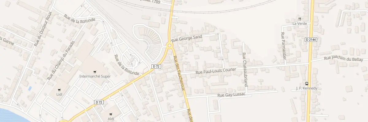 Plan du 13 Rue des Faucheroux à Montluçon