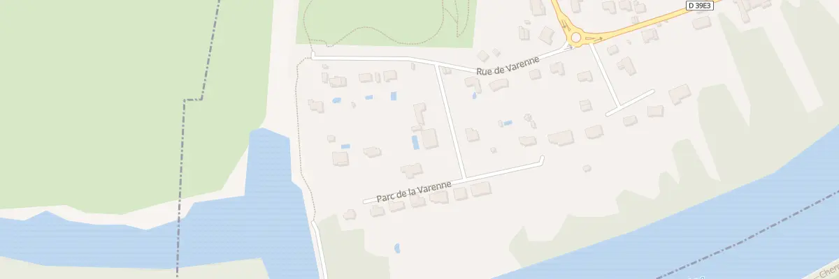 Plan du 5001 Lotissement de la Varenne à Boissettes