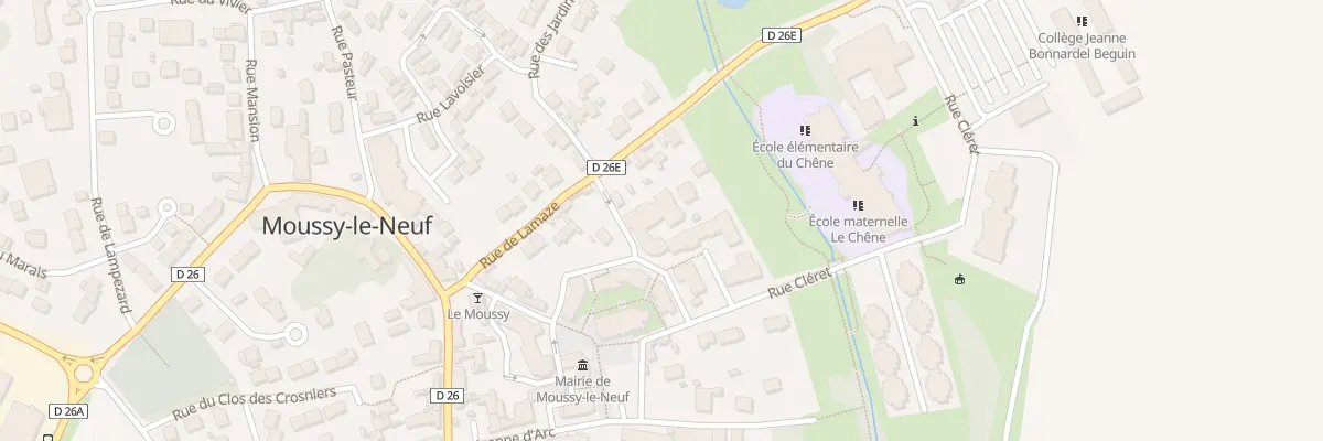 Plan du 19 Rue de l’Eglise à Moussy-le-Neuf