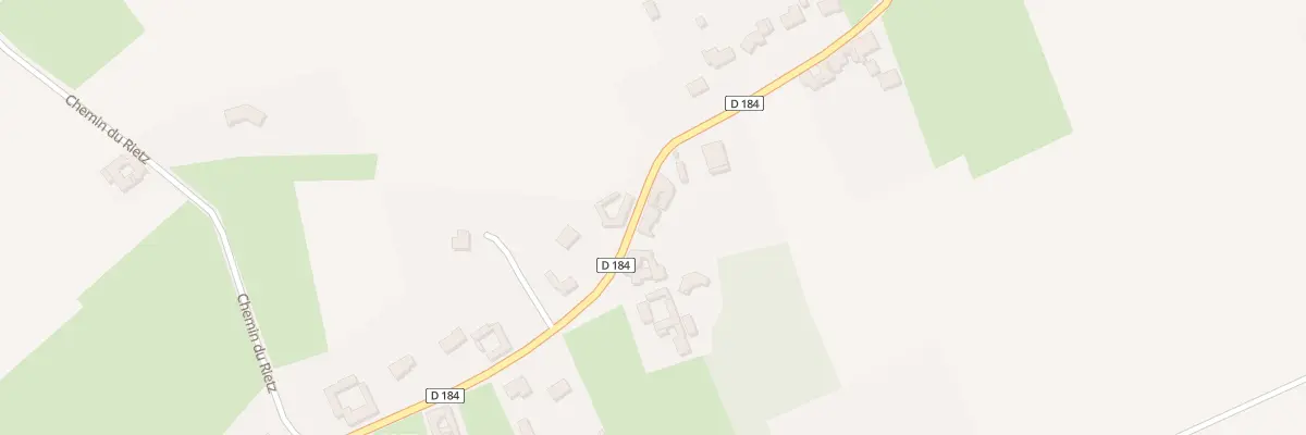 Plan du 1166 Rue du Rietz du Vinage à Mont-Bernanchon