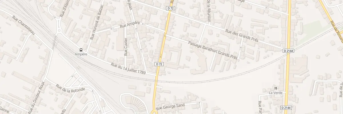 Plan du 57 Rue Barathon à Montluçon