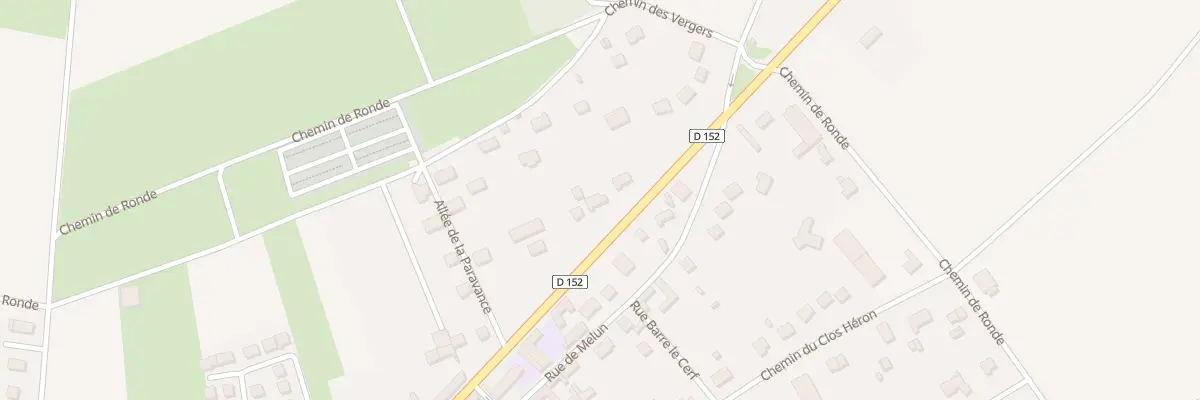Plan du 37 Rue de Fontainebleau à Ury