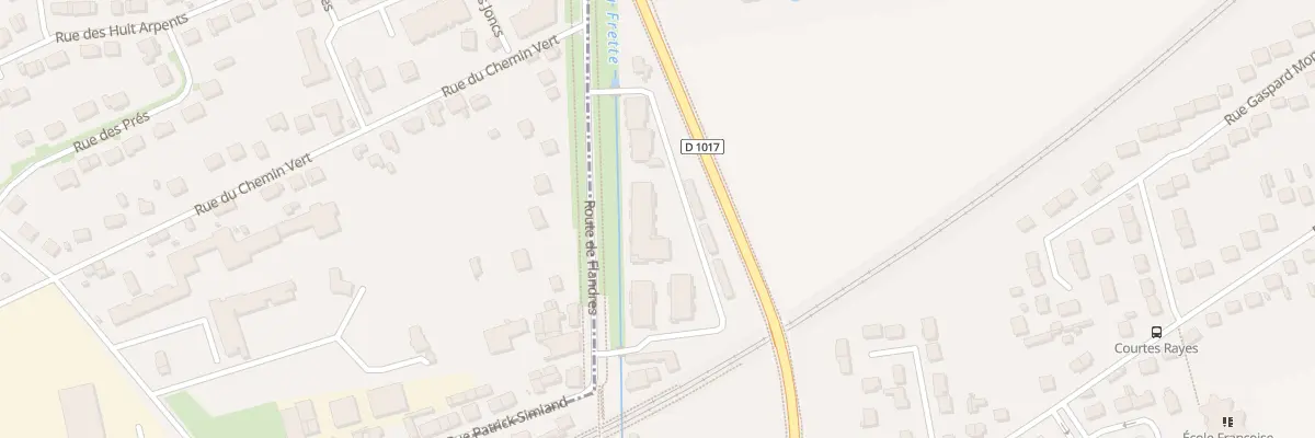 Plan du 126 Rte de Flandres à Pont-Sainte-Maxence