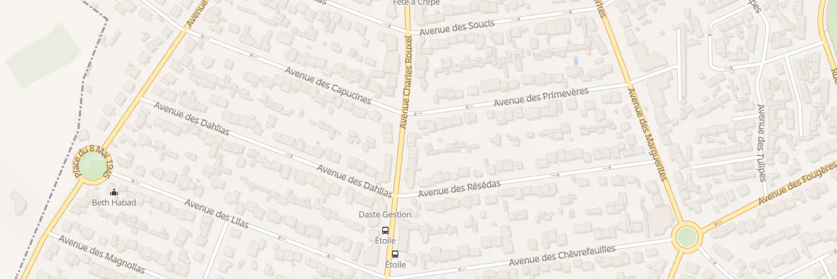 Plan du 61 Av Charles Rouxel à Pontault-Combault