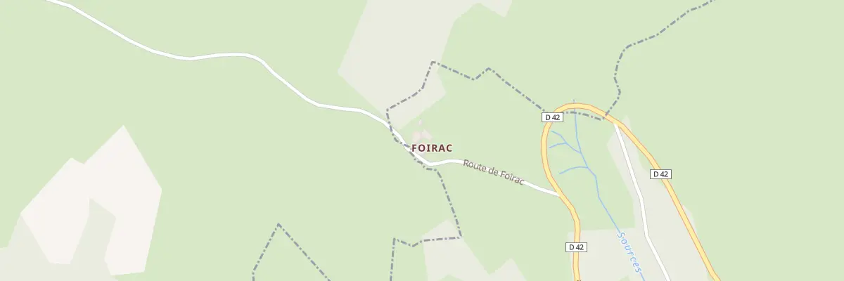 Plan du 166 Rte de Foirac à Florentin-la-Capelle