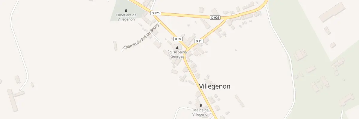 Plan du 4 Rte de la Chapelotte à Villegenon