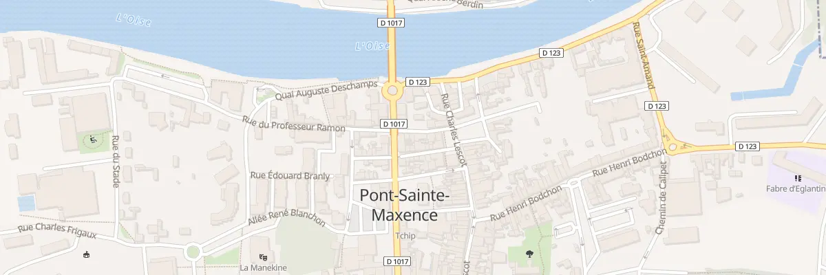 Plan du 7 Rue du Professeur Ramon à Pont-Sainte-Maxence