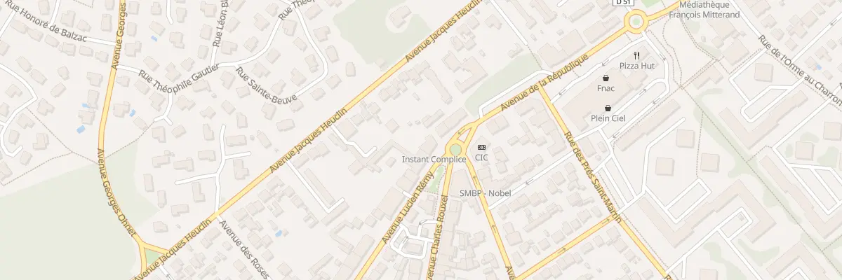 Plan du 2 Av Lucien Rémy à Pontault-Combault