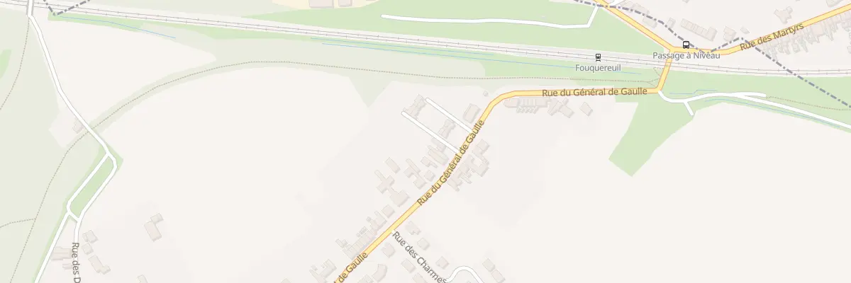Plan du 69 Rue du Général de Gaulle à Fouquereuil